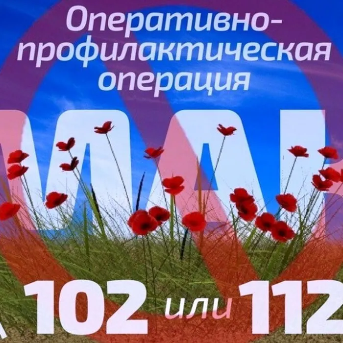 Стартовал 2 этап региональной межведомственной комплексной оперативно-профилактической операции «Мак – 2023».